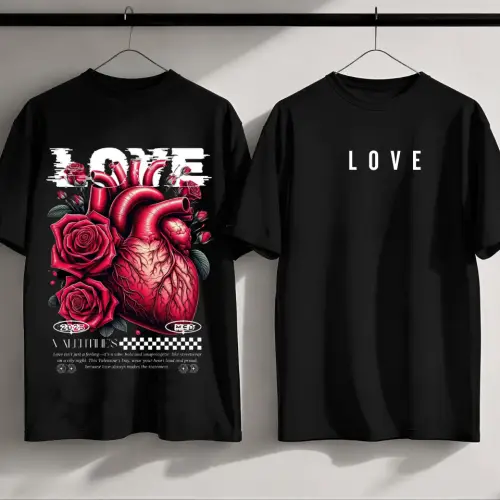 LOVE T shirt Design