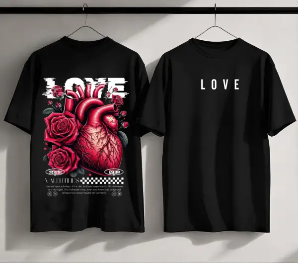 LOVE T shirt Design