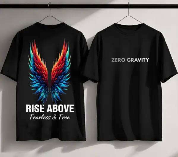 Zero Gravity T shirt Design